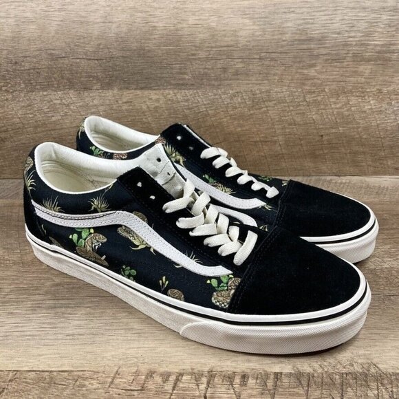 Vans Other - VANS Old Skool Desert Snake Black White Canvas Suede Mens 11 Womens 12.5 NEW